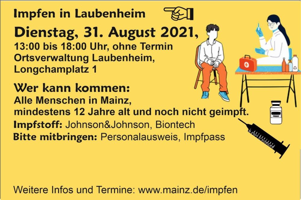 Impfen August Redu Mz Laubenheim De