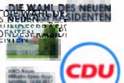 PUBLIC POLITIK VIEWING:  DIE WAHL DES NEUEN BUNDESPRÄSIDENTEN