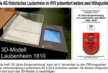 Die AG Historisches Laubenheim im HVV präsentiert weitere zwei Höhepunkte