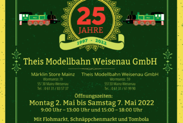 25 Jahre Theis Modellbahn Weisenau GmbH