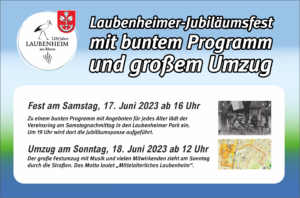 Festwochenende mit Umzug