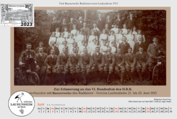 Kalenderblatt Juni 2023 Alt-Laubenheim