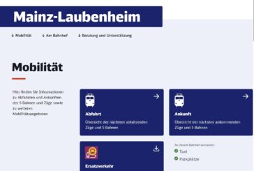 Auswirkungen Riedbahnausbau auf Laubenheimer Bahnhof 2024