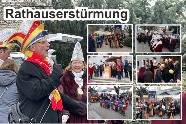 Rathaus bis Aschermittwoch in karnevalistischer Hand