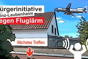 Arbeitskreissitzung der Bürgerinitiative Mainz-Laubenheim gegen Fluglärm