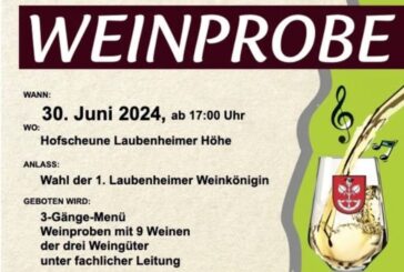 Festliche Weinprobe