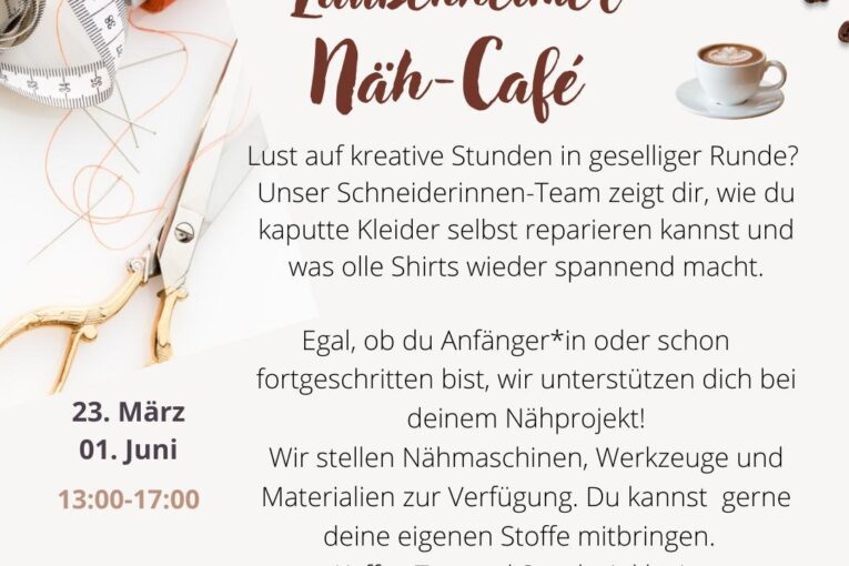Laubenheimer Näh-Cafe im Evangelischen Gemeindezentrum Mainz-Laubenheim.