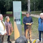 Stele im Laubenheimer Park