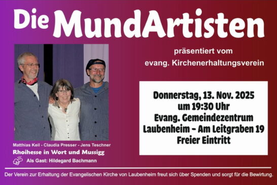 Die MundArtisten mit Hildegard Bachmann