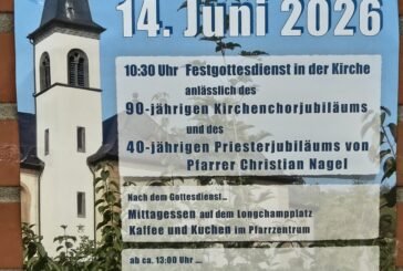Pfarrfest der Katholischen Pfarrei Mariae Heimsuchung am 14. Juni 2026
