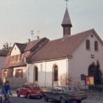 Oppenheimer Straße; Evangelische Kirche 1976; erbaut 1894 von Adolph Umber; </br> Bildgeber Adam Leineweber
