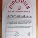 Die „Enthaftungsurkunde“