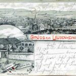 Oppenheimer Straße; Gasthaus Zur Gold’nen Ente; Ansichtskarte abgestempelt 11.09.1899; Bildgeber Berena/Heck