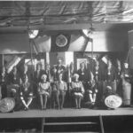 Oppenheimer Straße; Komitee und Aktive der Kohlmeis'cher ca. 1930 im Saalbau Mainzer Hof; Bildgeber Wilfried Hausladen