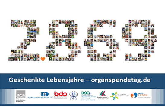 Richtig. Wichtig. Lebenswichtig. - Am 03.06. ist Tag der Organspende!