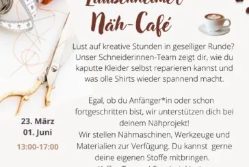 Näh-Café Laubenheim trifft sich wieder am 1.6.2025