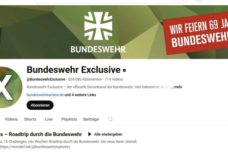 Bundeswehr Exclusive – der offizielle Serienkanal der Bundeswehr.