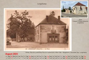 Kalenderblatt August 2025