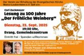 Zuckmayer-Lesung