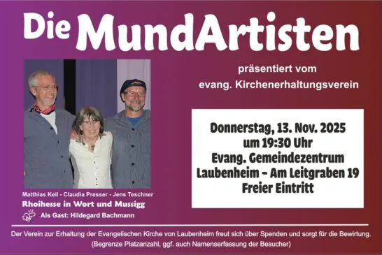 Die MundArtisten mit Hildegard Bachmann