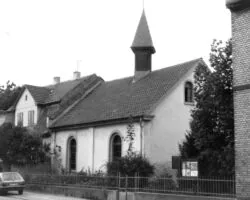 Evangelische Kirche 1985. Bildgeber Ottfried Heinrich